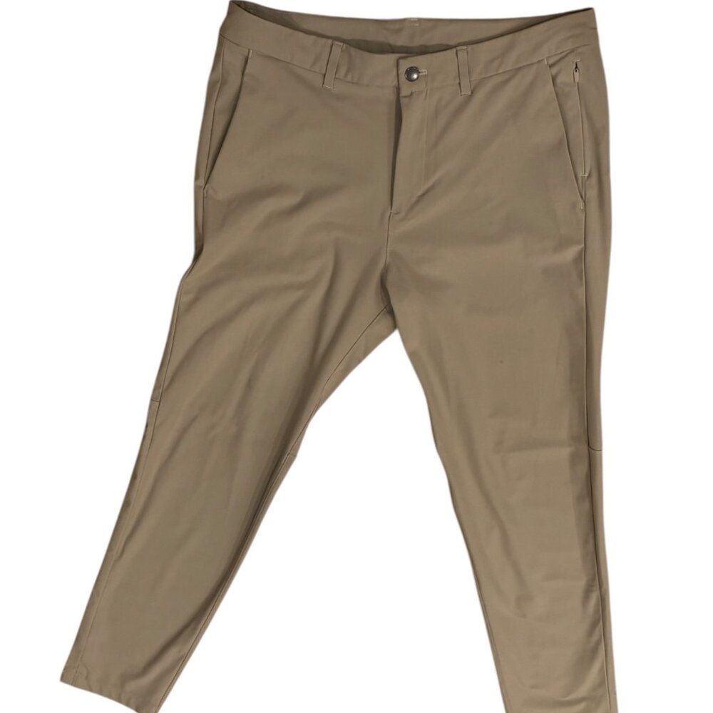 Lululemon‎ Men’s ABC Classic Pants – Size 34 – Beige/Tan
